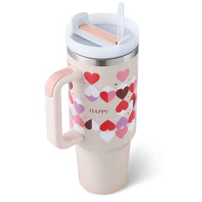 CASYFiE Valentine's Special 40oz - Portable Stainless Steel Insulation Cup