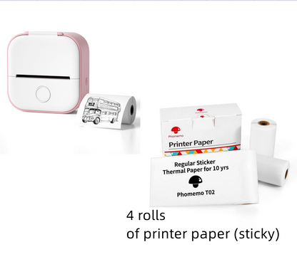 CASYFiE Portable Mini Thermal Label Printer