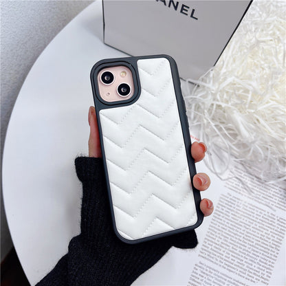 CASYFiE Simple Solid Colour Textured Apple iPhone Case