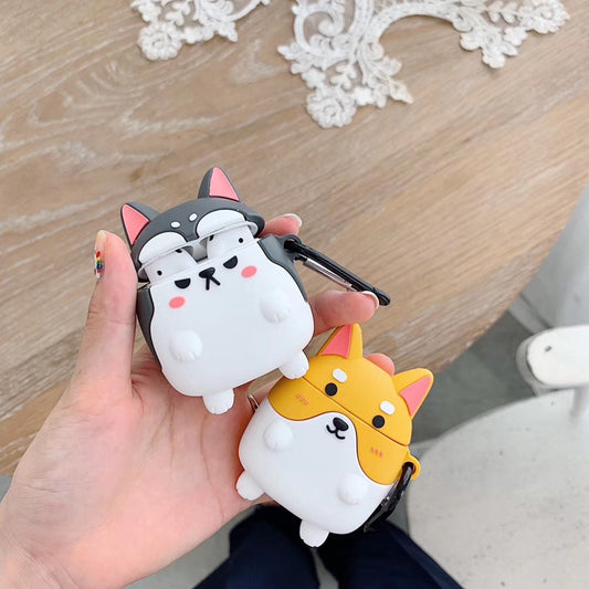 CASYFiE animated dog Apple AirPods Case