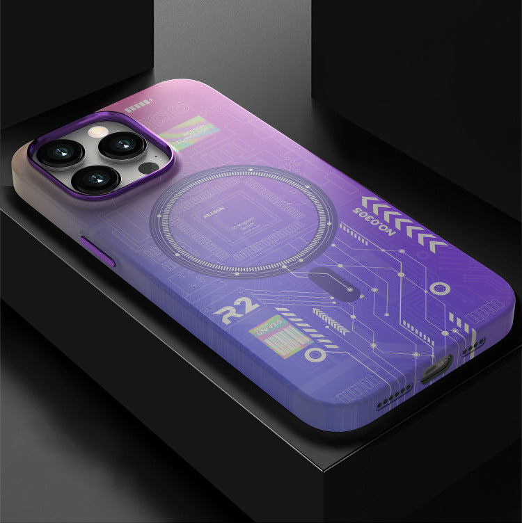 CASYFiE Luminous Magnetic Apple iPhone Case