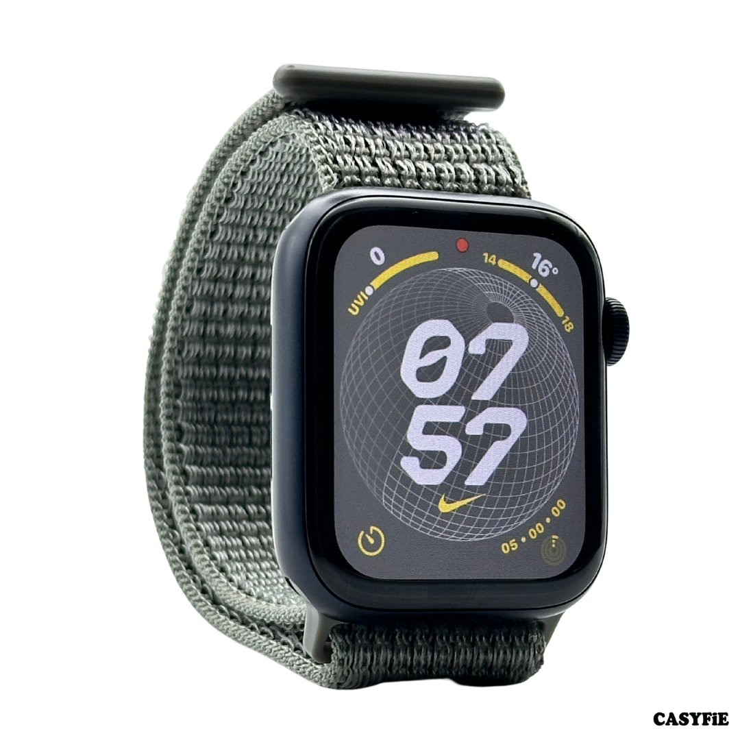 Casyfie Velcro Grey Band Fits Apple Watch 42/44MM Men/Women