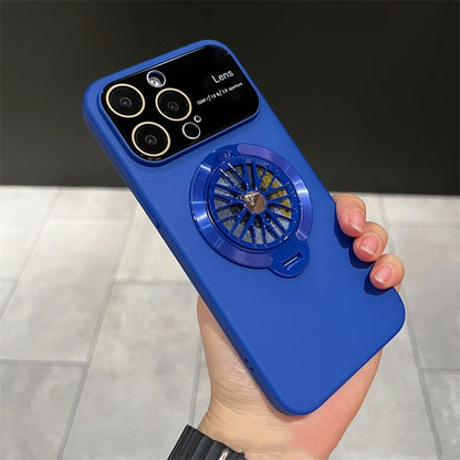 CASYFiE Rotating Gyro Decompression Bracket Large Window Goggles Apple iPhone Case