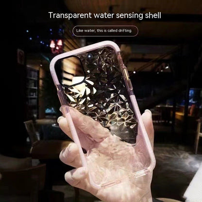CASYFiE Diamond Shell Pattern Transparent Apple iPhone Case