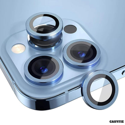 Casyfie Camera Rings/Lens Protector Blue For iPhone 13 PRO/13 PRO MAX
