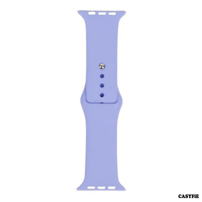 Casyfie Apple Watch Lilac Silicone Strap Fits With 42/44/45/49MM Men/Women