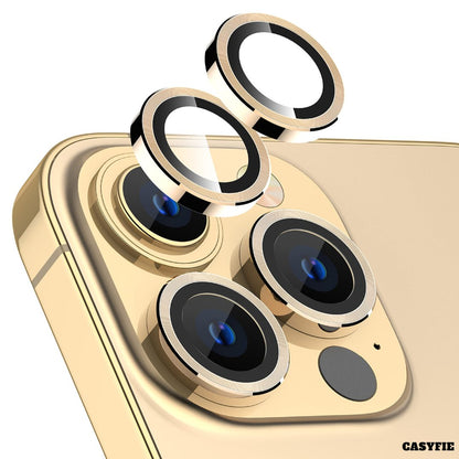 Casyfie Camera Rings/Lens Protector Gold For iPhone 14 PRO/14 PRO MAX