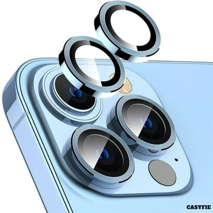 Casyfie Camera Rings/Lens Protector Blue For iPhone 13 PRO/13 PRO MAX